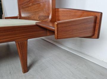 Scandinavian teak bed 90s