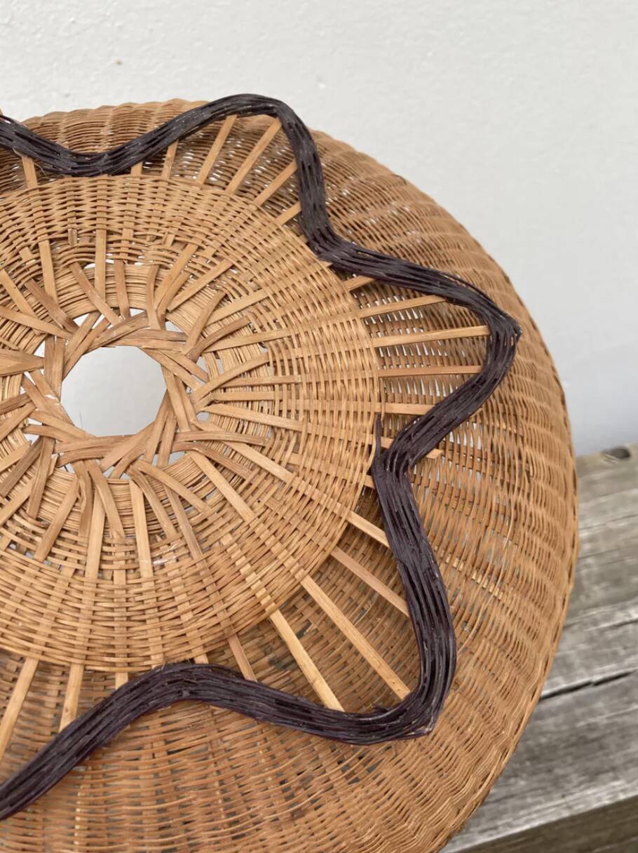 Rattan pendant light 70