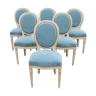 Lot of chairs Louis XVI