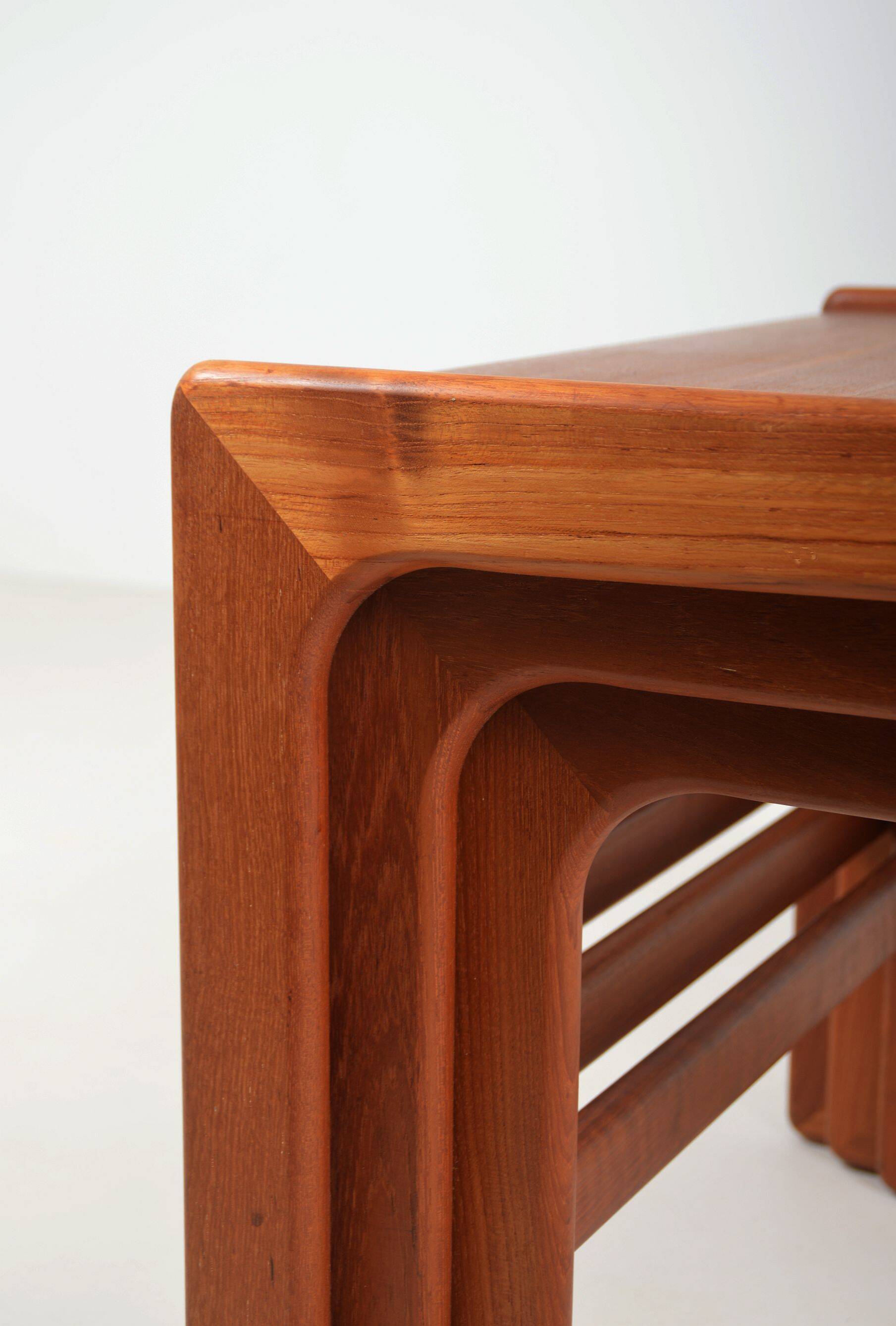 Set of Danish nesting tables by Salin Møbler, 1960s