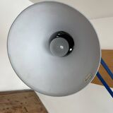 Vintage, architect lamp, articulated lamp, Twist brand, Model T1, 1970s, blue, décor