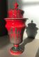 Vase à couvercle en céramique Italienne vintage