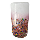 Vase/ large hand-blown glass