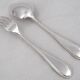 25-piece cutlery set François Frionnet in silver-plated metal, bead decoration.