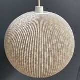 Plisee round hanging lamp 1960s