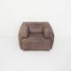 Buffalo leather De Sede style lounge chair, 1960's