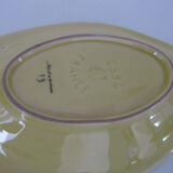 Cup or empty ceramic bag vintage fish