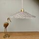 Vintage glass pendant light - tableware collection -
