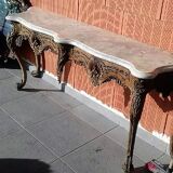 Large Louis XV style console  Roccoco
