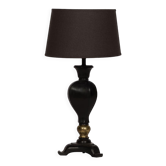 Lacquered wood lamp style Napoleon III