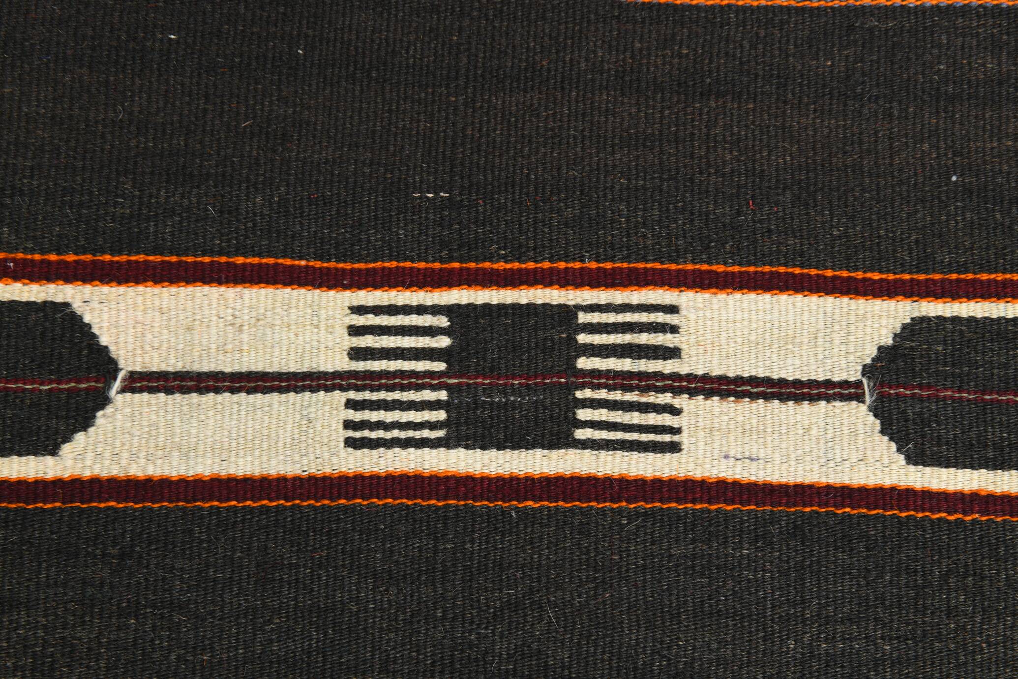 7x9 Multicolor Striped Pattern Kilim Rug, 215x280Cm