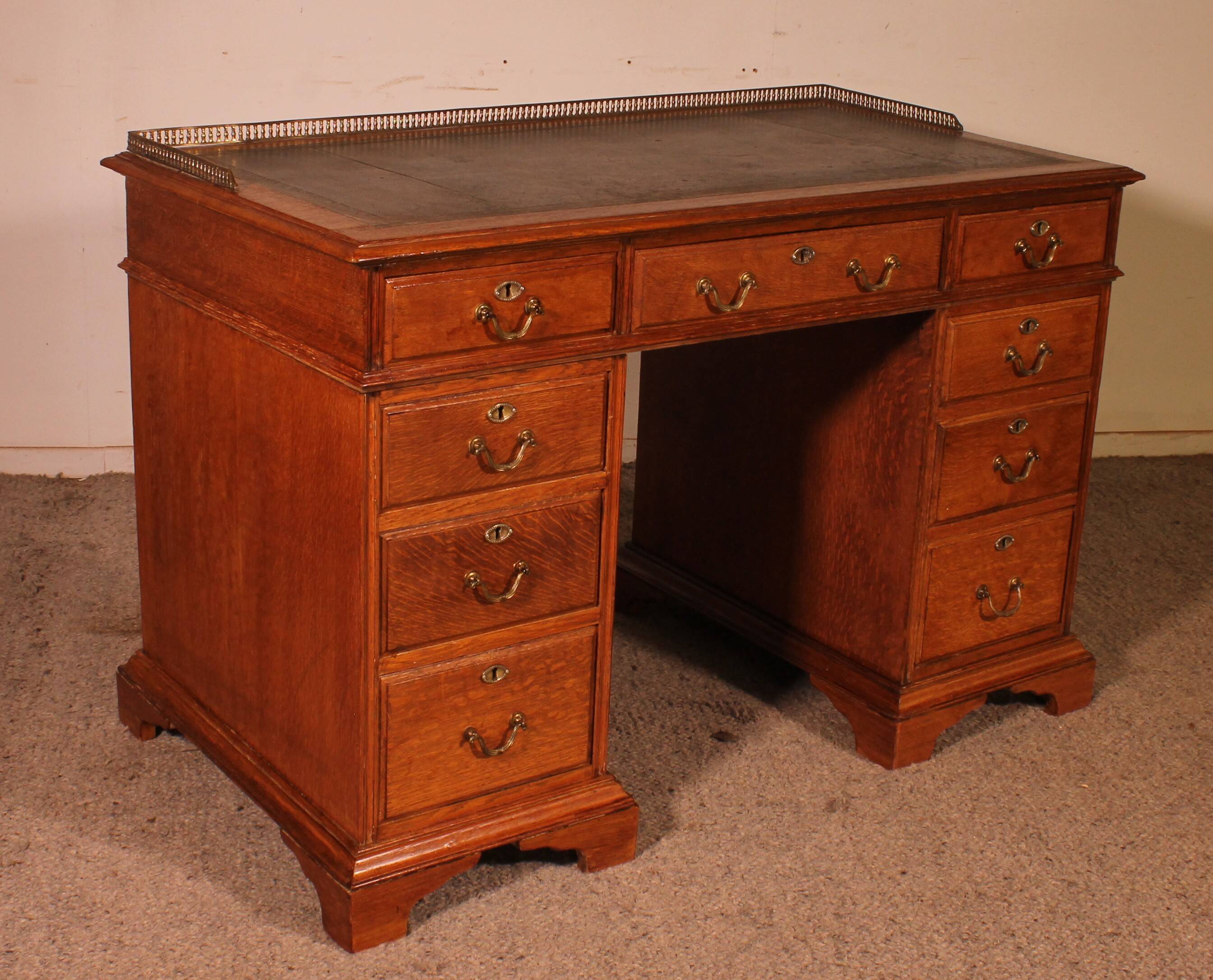 Oak Chest of Drawers 19th Century