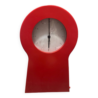 1990 red ikea clock