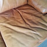 Vintage roche Bobois leather sofa