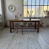 Table de ferme en chêne 2m