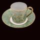 Set of 6 multicoloured moka cups in Limoges fine porcelain.