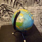 Taride terrestrial globe 1960 Ø12cm