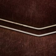 Brown velvet and chrome sofa, designed by Adriano Piazzesi, Italy, 1980s.