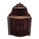 Cabinet d'angle en chêne français ancien