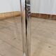 Chrome floor lamp with 3 branches