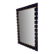 A wall mirror by ewa wrangel and lars nilsson gt ateljé hovmantorp 1960-70's.