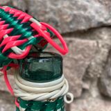 Multicolored scoubidou bottle 60s