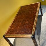 Bamboo And Burlwood Top Dining Table, Italy, 1970's