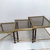 Brass nesting tables from the 60s/70s
