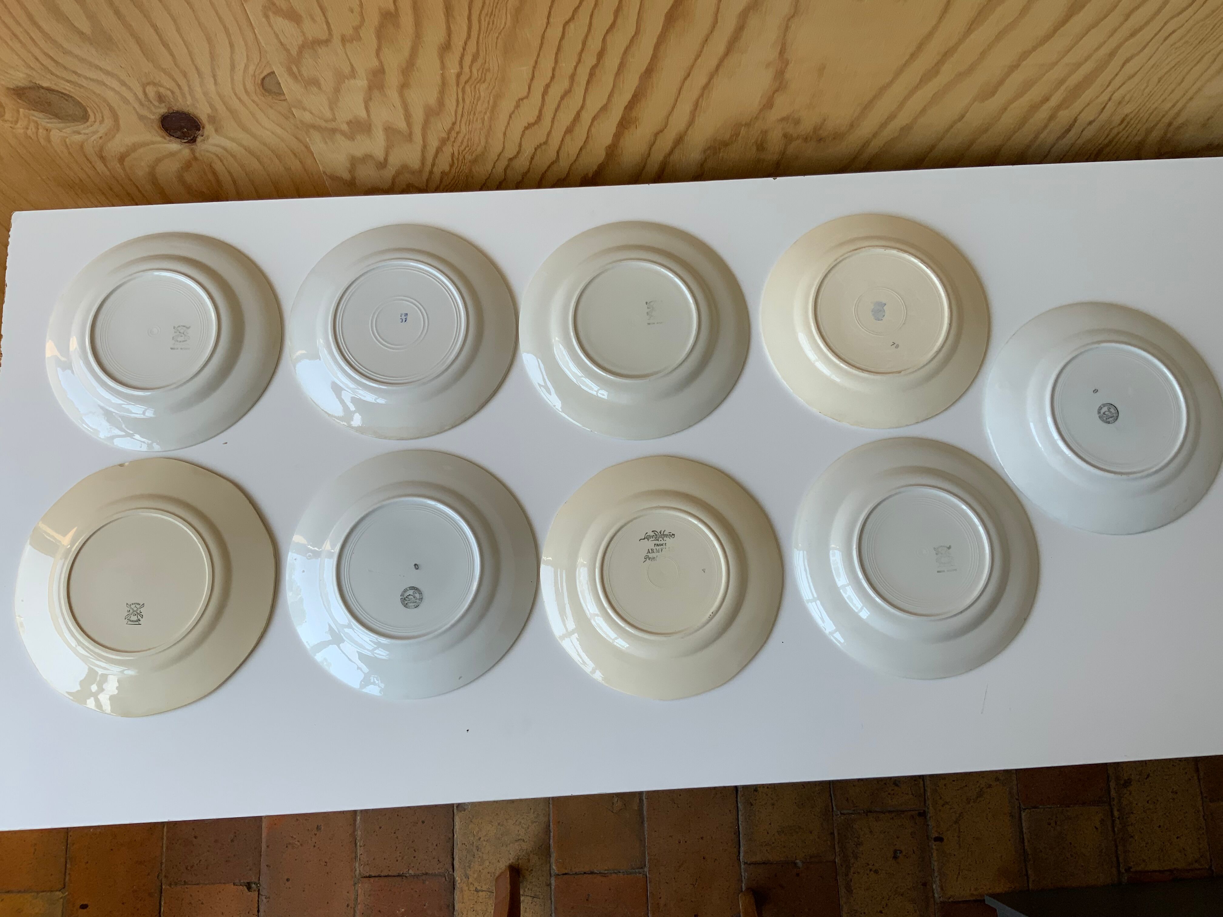 Vintage plates