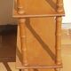 Vintage bamboo wood shelf