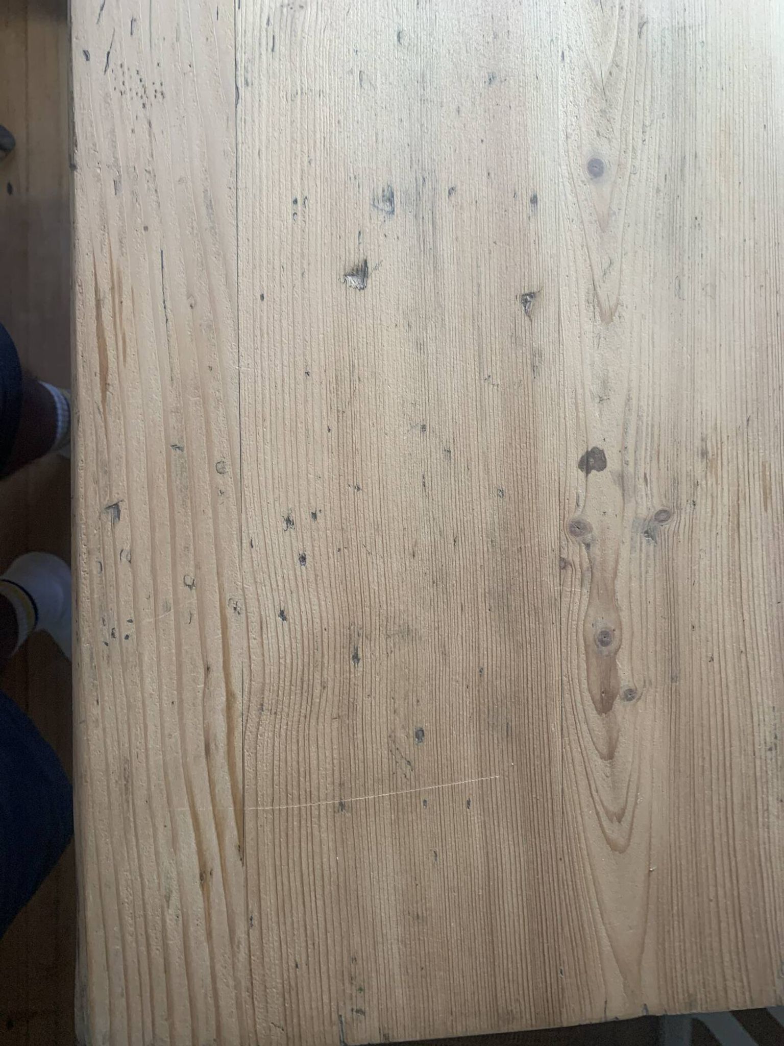 Solid wood desk, 1 drawer