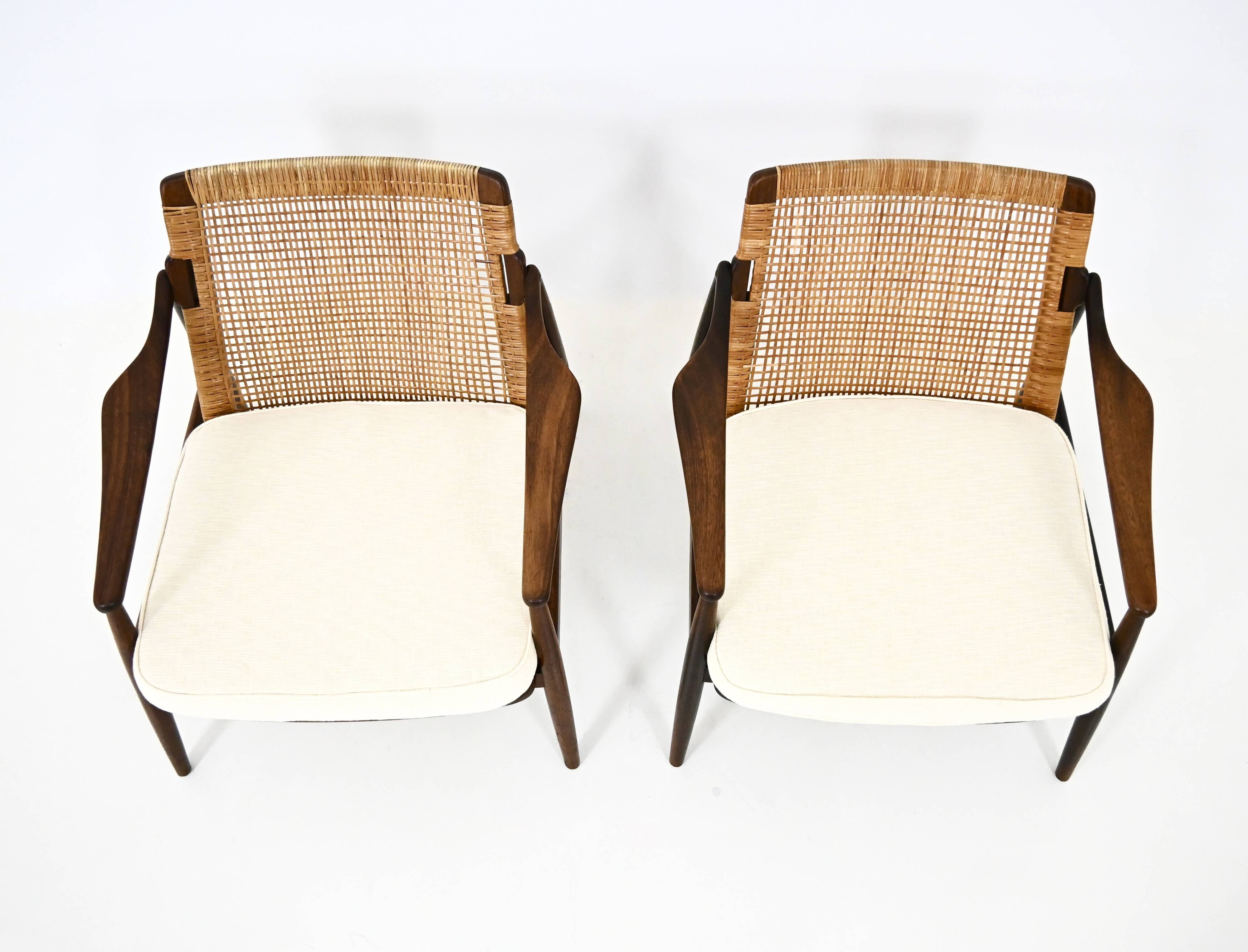Paire de Fauteuils « Modèle 400 » de Hartmut Lohmeyer pour Wilkhahn, 1950s