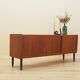 Danish teak sideboard 1970s with sliding doors