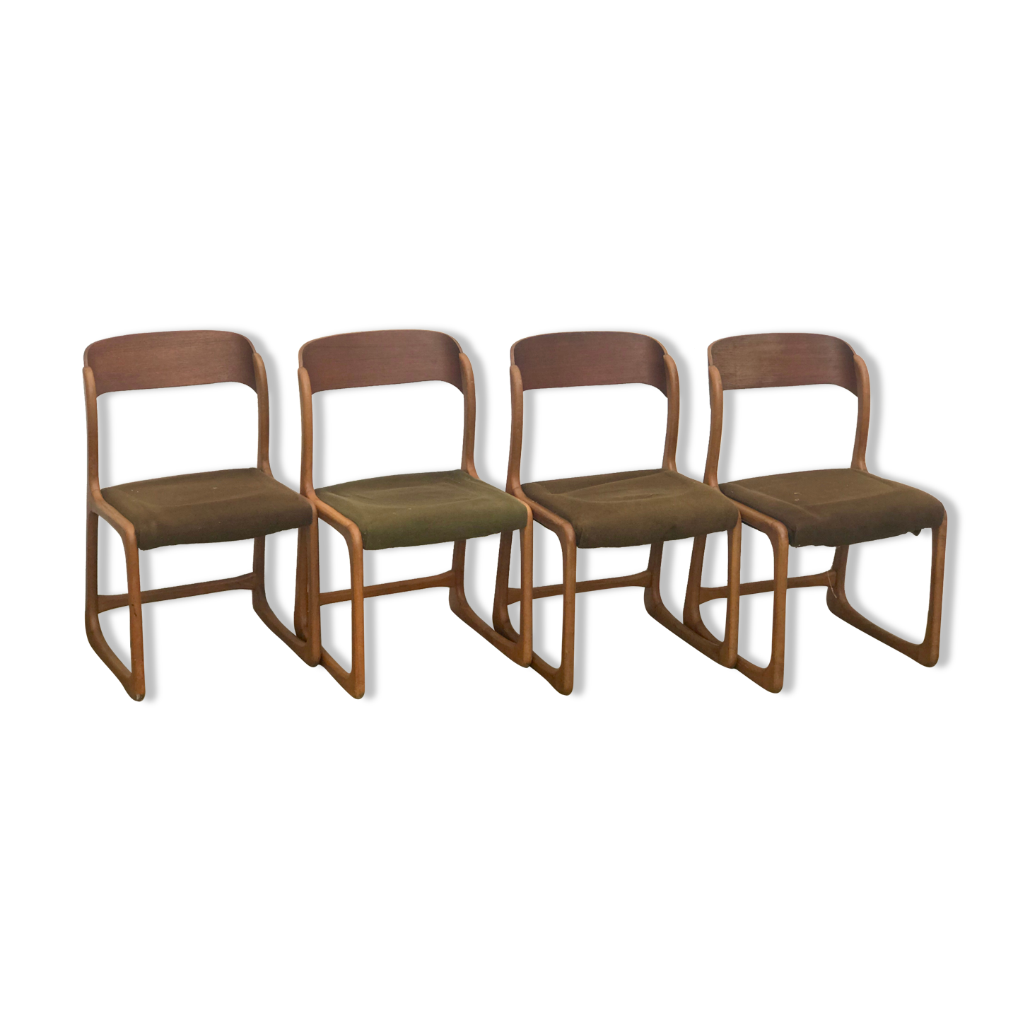 Baumann sleigh chairs