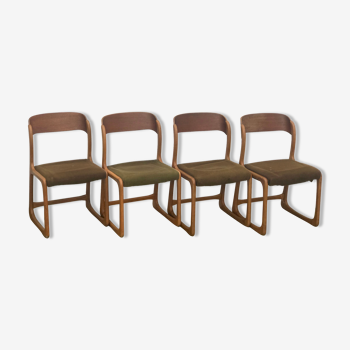 Baumann sleigh chairs
