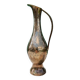 Carafe vase in chiseled brass