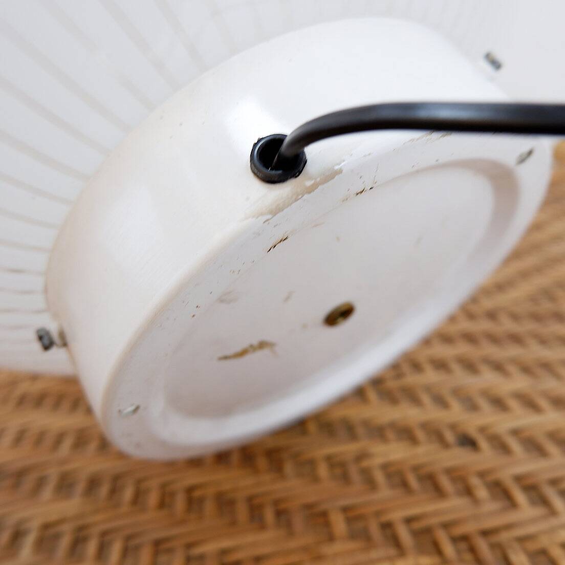 Table lamp from the Tessuti series for Venini, Murano 1970s - Ø 40cm