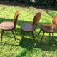 3 chaises bistrot