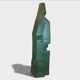 Sculpture cubiste « Bronze Vert » – Jean Pheghé (Circa 1950)