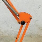 Orange architect lamp