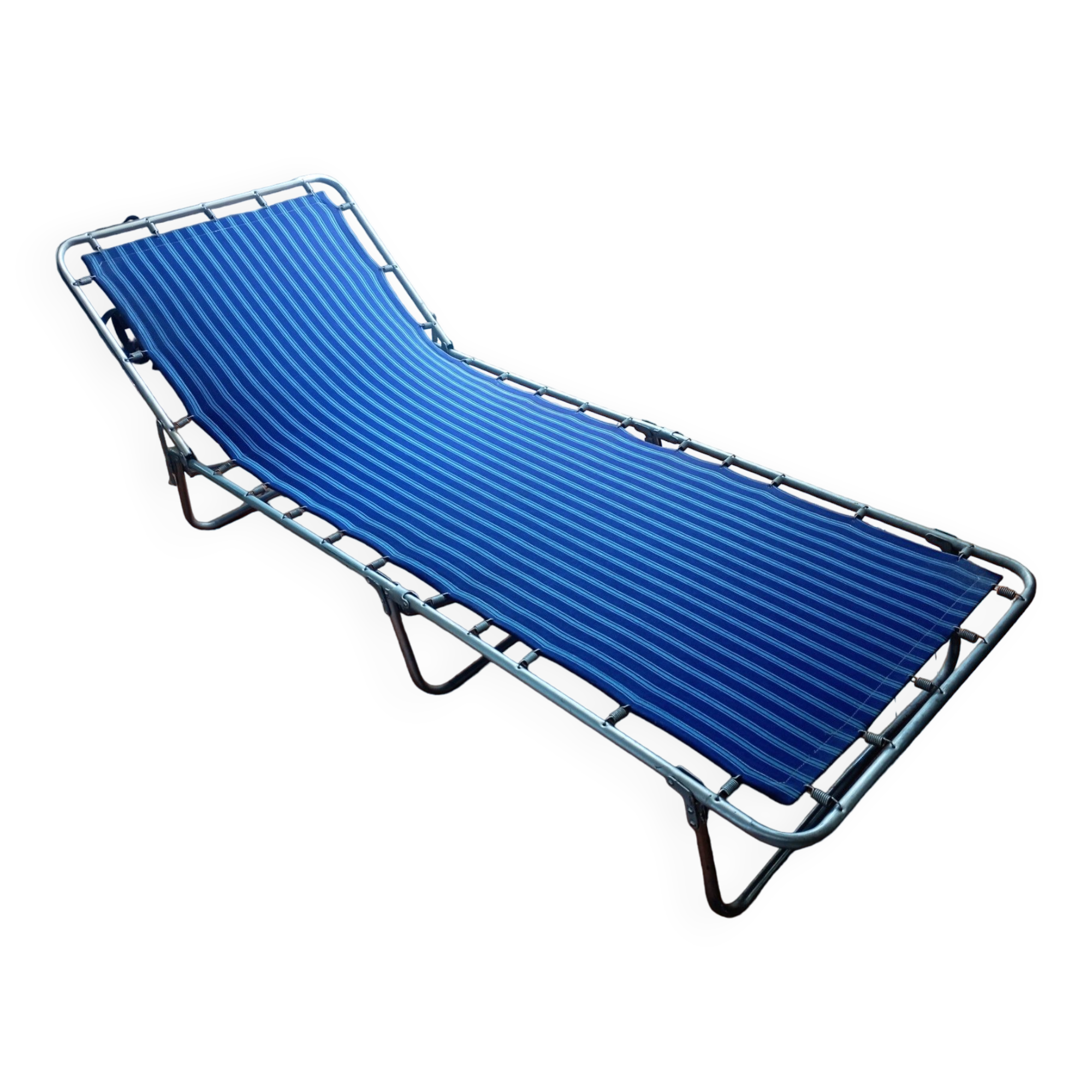 Folding sunbed lounger