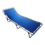 Folding sunbed lounger