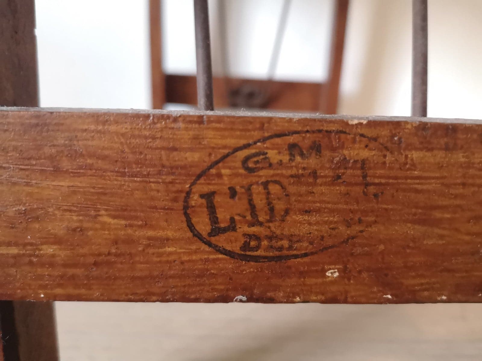 Painter's tab-Wood and canning- Around 1940