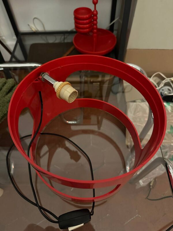 Lampe KD27 par Joe Colombo pour Kartell, Italie, années 1970