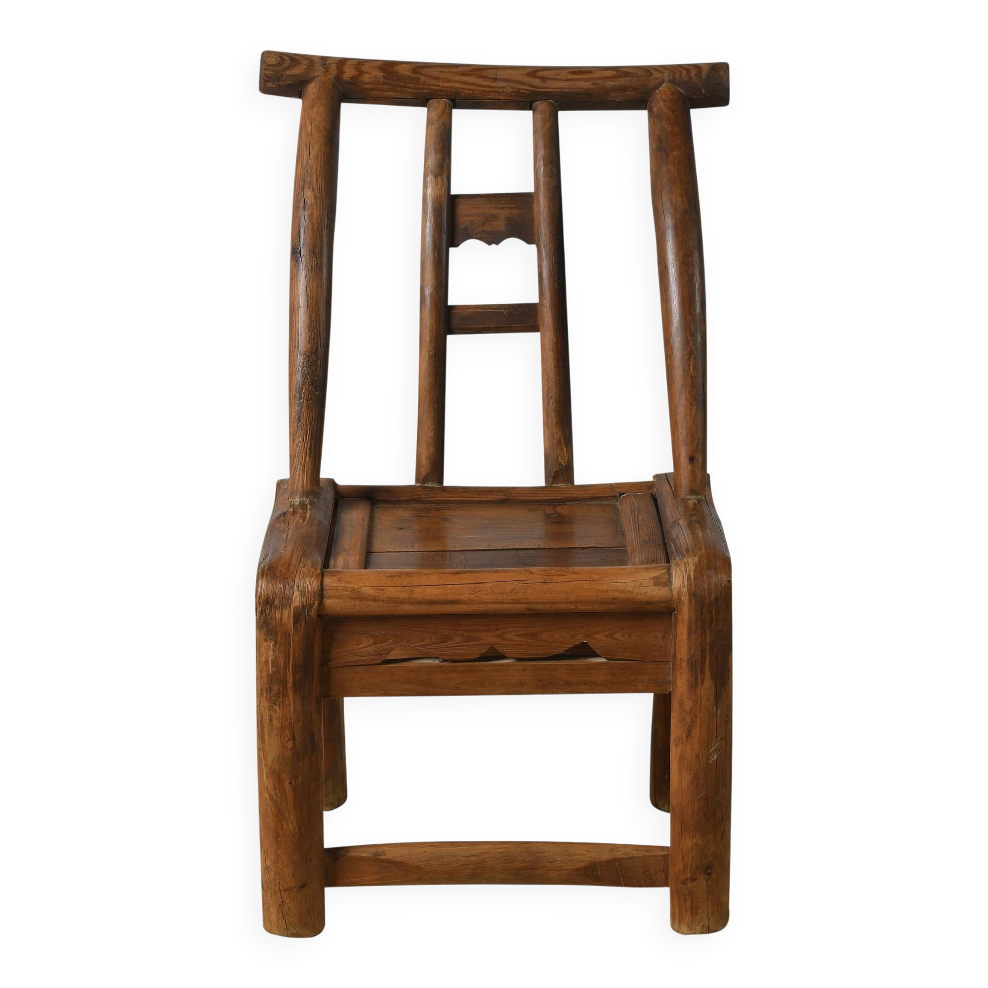 Haizi – Antique Chinese children's chair in willow no. 10