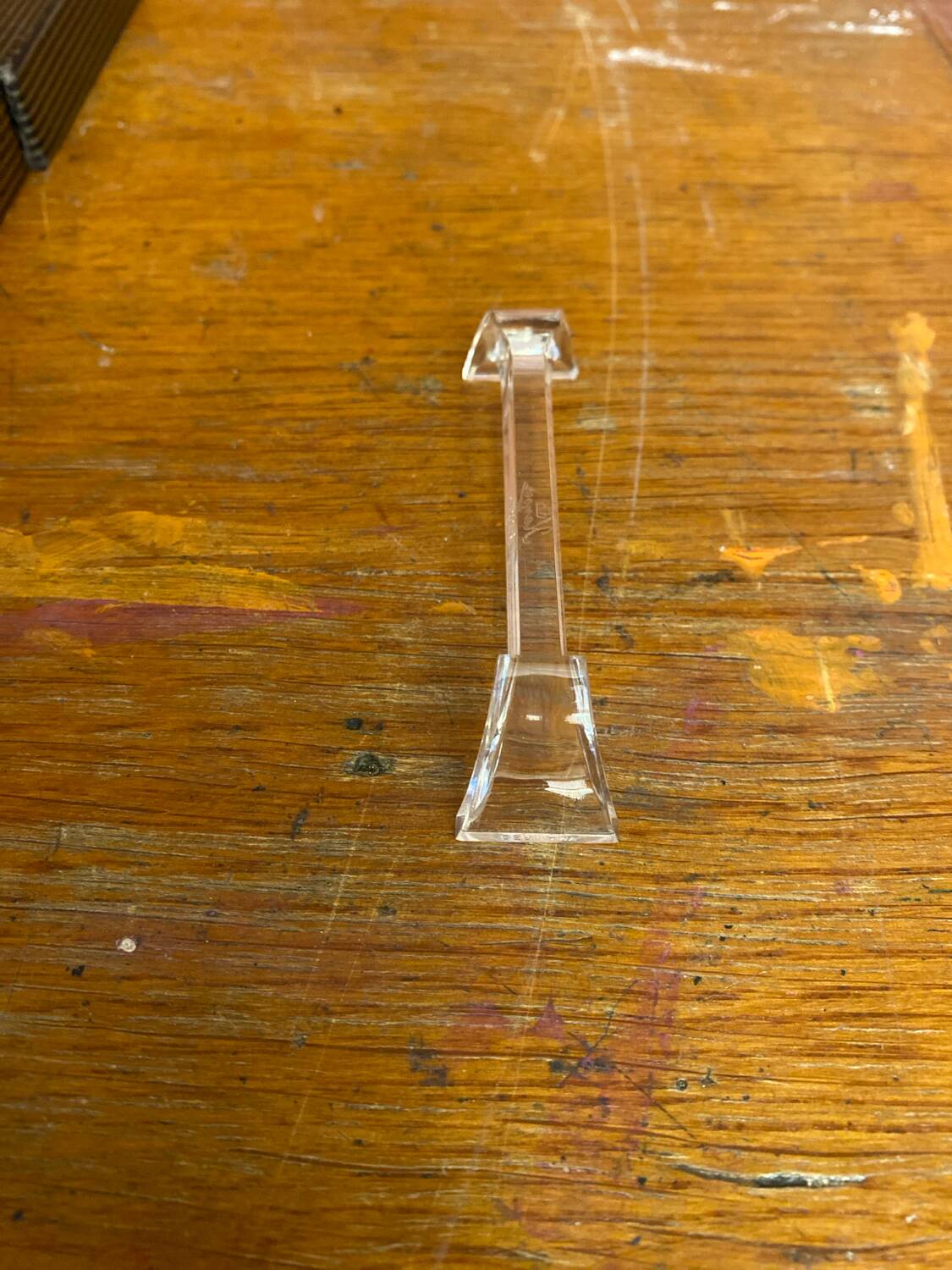Set of 6 Antique KAYSER Transparent Plexi Knife Holders + Vi Box