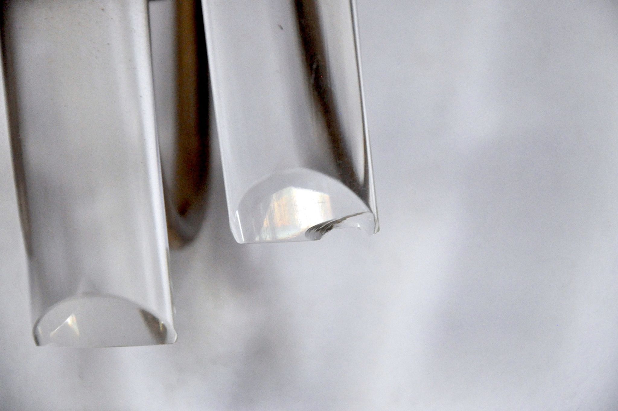 Pair of Venini wall lamps, Italy, 1970