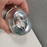 Small lovely glass vase from Polish Krosno glass, 1980s.