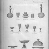 Baccarat 12 wine glasses diamond tips