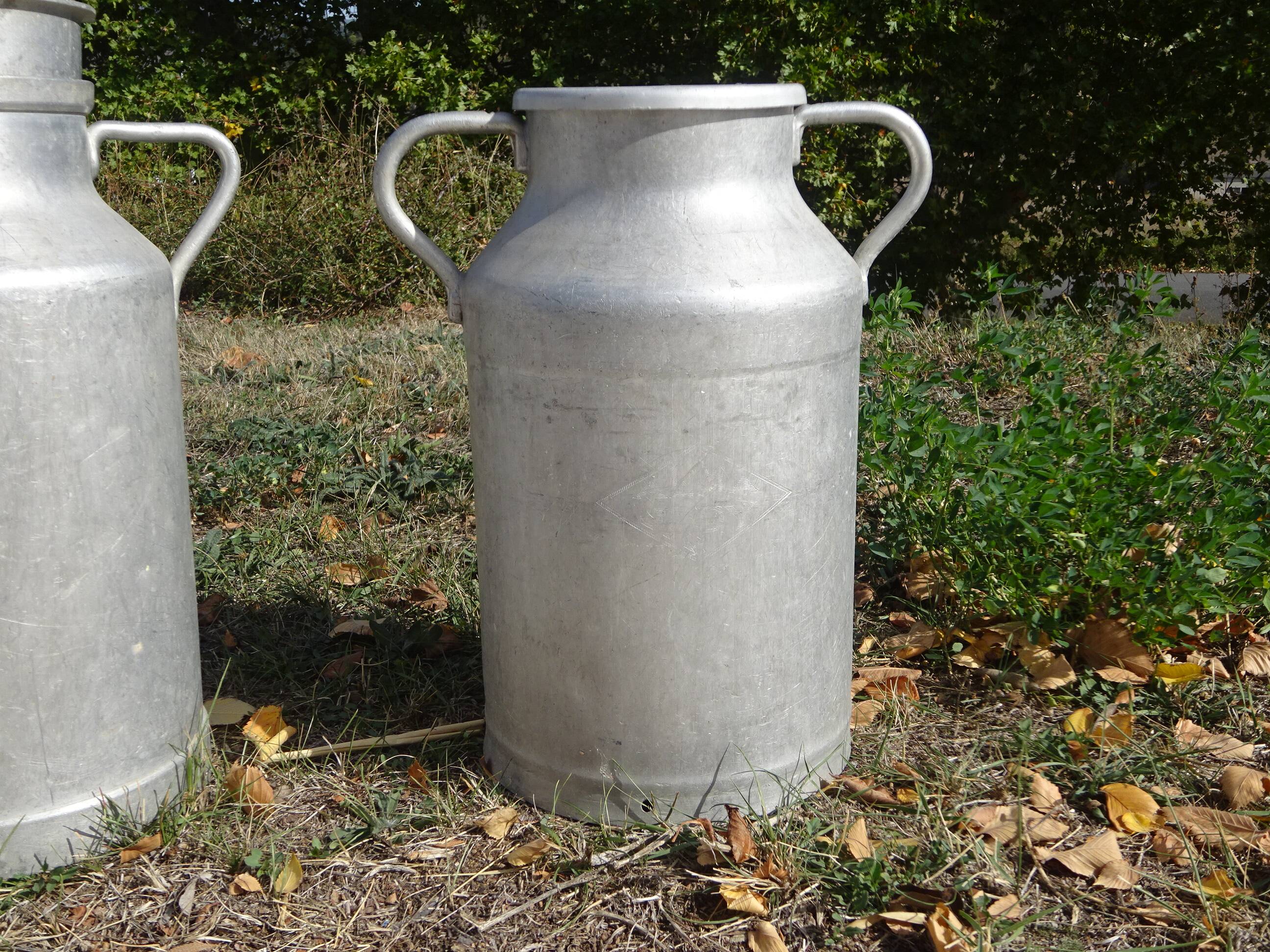 Old milk jug, 20L, Japy